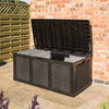 Rowlinson Graphite Cushion Box - Plastic Storage