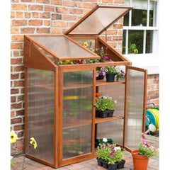 Rowlinson Hardwood Mini Greenhouse