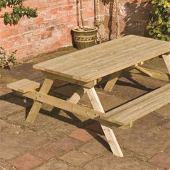 Rowlinson Heavy Duty Picnic Bench - 5ft