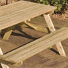 Rowlinson Heavy Duty Picnic Bench - 5ft - Heritage Gardens UK Online Garden Centre