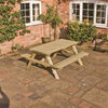 Rowlinson Heavy Duty Picnic Bench - 5ft - Heritage Gardens UK Online Garden Centre