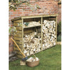 Rowlinson Log Store - 2 sizes - Heritage Gardens UK Online Garden Centre
