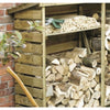 Rowlinson Log Store 2 sizes - Wooden Garden Sheds