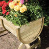 Rowlinson Marberry Barrel Planter - Rowlinson Marberry Barrel Planter - Garden Planters