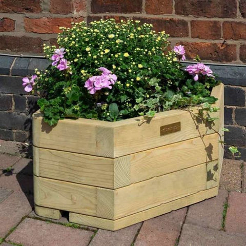 Rowlinson Marberry Corner Planter - Heritage Gardens UK Online Garden Centre