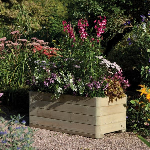 Rowlinson Marberry Rectangular Planter - Heritage Gardens UK Online Garden Centre
