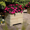 Rowlinson Marberry Square Planter - Heritage Gardens UK Online Garden Centre