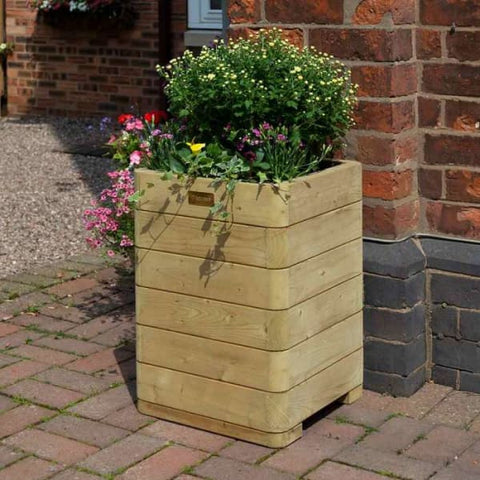 Rowlinson Marberry Tall Planter - Heritage Gardens UK Online Garden Centre