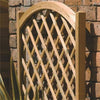Rowlinson Rectangular Planter and Lattice - Heritage Gardens UK Online Garden Centre