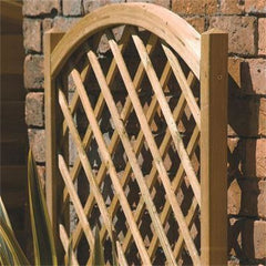 Rowlinson Rectangular Planter and Lattice