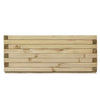 Rowlinson Rectangular Wooden Patio Planter - Garden Planters