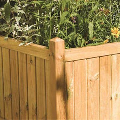 Rowlinson Rectangular Wooden Planter