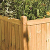Rowlinson Rectangular Wooden Planter - Garden Planters