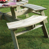 Rowlinson Round Picnic Table - Picnic Tables