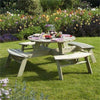 Rowlinson Round Picnic Table - Picnic Tables