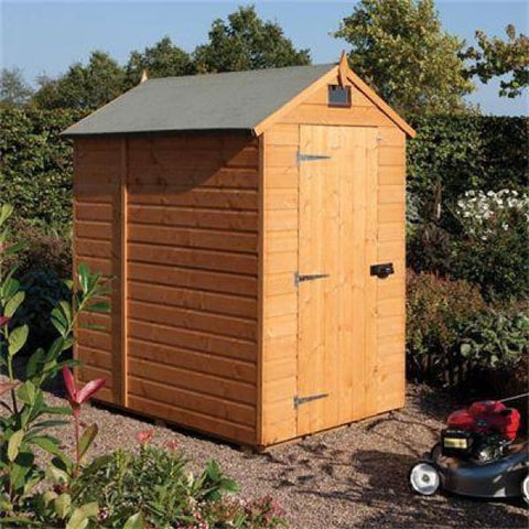 Rowlinson Security Shed 6x4 - Wooden Garden Sheds