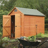 Rowlinson Security Shed 8x6 - Heritage Gardens UK Online Garden Centre