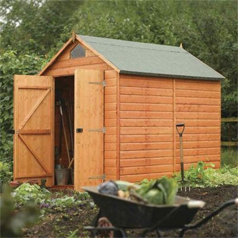 Rowlinson Security Shed 8x6 - Heritage Gardens UK Online Garden Centre
