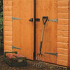 Rowlinson Security Shed 8x6 - Wooden Garden Sheds
