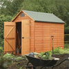 Rowlinson Security Shed 8x6 - Wooden Garden Sheds