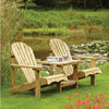 Rowlinson Softwood Adirondack Companion Seat - Companion Seats