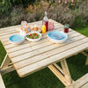 Rowlinson Square Picnic Table - Heritage Gardens UK Online Garden Centre