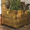 Rowlinson Square Planter & Lattice - Garden Planters