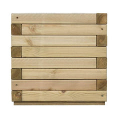 Rowlinson Square Wooden Patio Planter