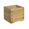 Rowlinson Wooden Square Patio Planter - Garden Planters