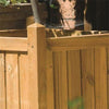 Rowlinson Square Wooden Planter - Garden Planters