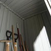 Rowlinson Trentvale 5x3 Metal Pent Shed - Dark Grey - Rowlinson Trentvale 5x3 Metal Pent Shed - Dark Grey - Metal Sheds