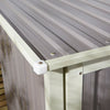 Rowlinson Trentvale 5x3 Metal Pent Shed - Light Grey - Rowlinson Trentvale 5x3 Metal Pent Shed - Light Grey - Metal Sheds