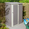 Rowlinson Trentvale 5x3 Metal Pent Shed - Light Grey - Rowlinson Trentvale 5x3 Metal Pent Shed - Light Grey - Metal Sheds