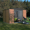 Rowlinson Woodvale Metal Shed 10x12 - Metal Sheds