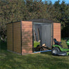 Rowlinson Woodvale Metal Shed 10x8 - Metal Sheds