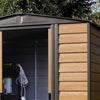 Rowlinson Woodvale Metal Shed 6x5 - Metal Sheds