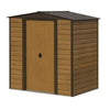 Rowlinson Woodvale Metal Shed 6x5 - Metal Sheds