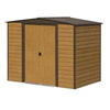 Rowlinson Woodvale Metal Shed 8x6 - Metal Sheds