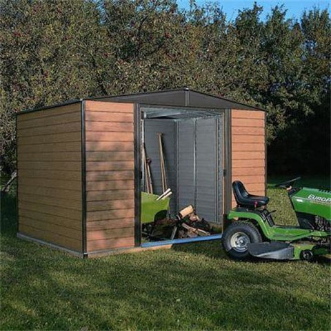 Rowlinson Woodvale Metal Shed 8x6 - Metal Sheds