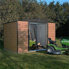 Rowlinson Woodvale Metal Shed 8x6