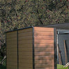 Rowlinson Woodvale Metal Shed 8x6 - Metal Sheds