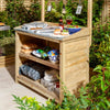 Rustic Barbecue Servery - Heritage Gardens UK Online Garden Centre