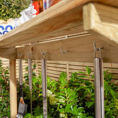 Rustic Barbecue Servery