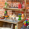 Rustic Outdoor Garden Mini Bar - Heritage Gardens UK Online Garden Centre