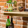 Rustic Outdoor Garden Mini Bar - Rustic Outdoor Garden Mini Bar - Garden Mini Bars