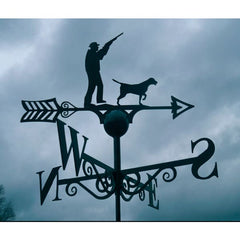 Shooting Scene Weathervane