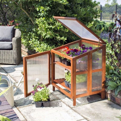 Single Hardwood Coldframe - Heritage Gardens UK Online Garden Centre