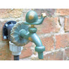 Snail Ornamental Verdigris Garden Tap - Heritage Gardens UK Online Garden Centre