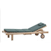 Solid Teak Grade A Wooden Sun Lounger - Heritage Gardens UK Online Garden Centre