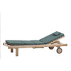 Solid Teak Wooden Sunlounger - Sunloungers